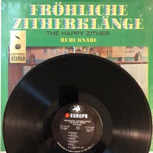 Rudi Knabl Frohliche Zitherklange Vinyl Lp
